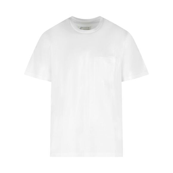 Maison Margiela White Cotton T-Shirt Men